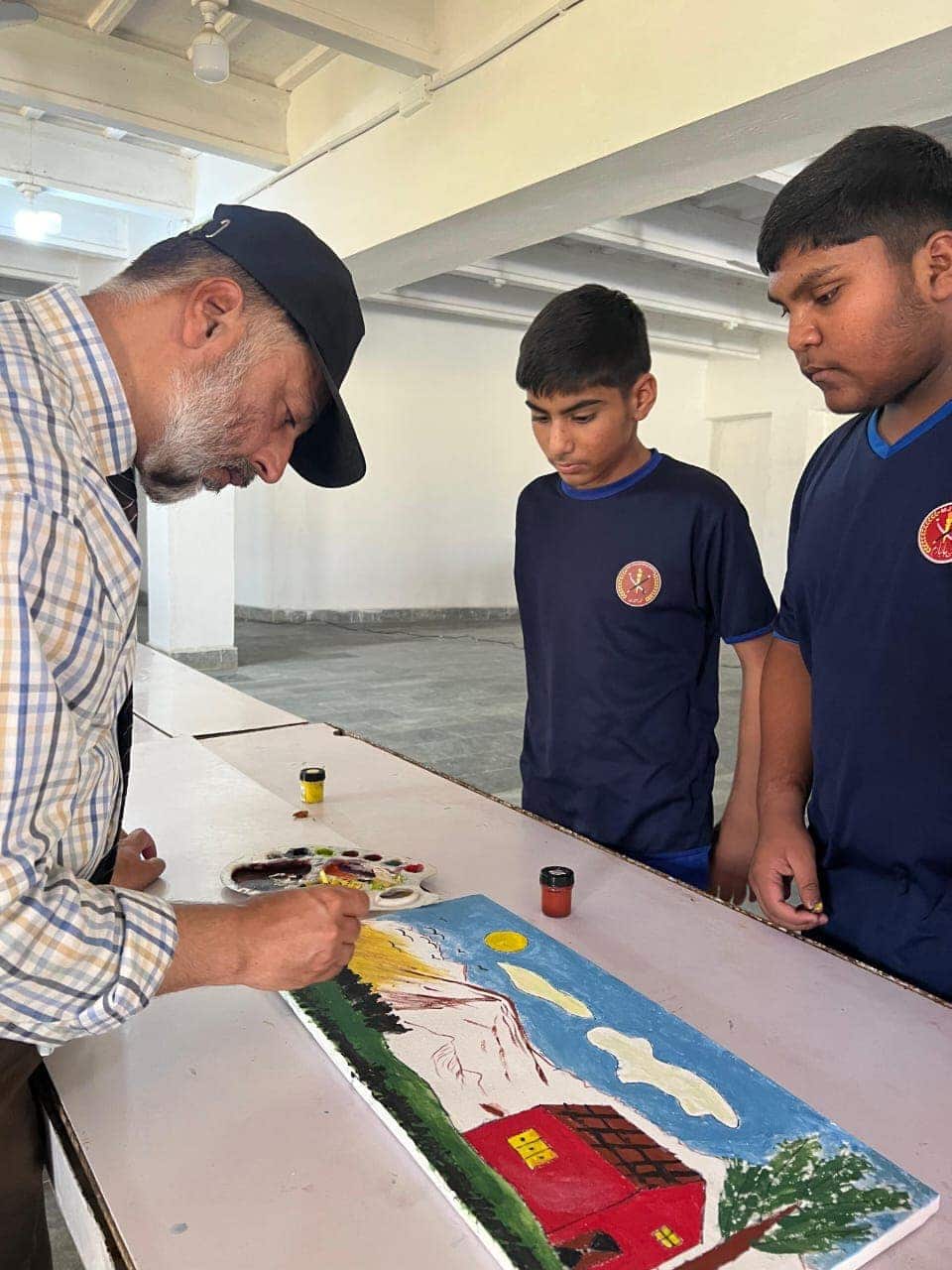 Cadets engaged in campus activities and student life at ASCC