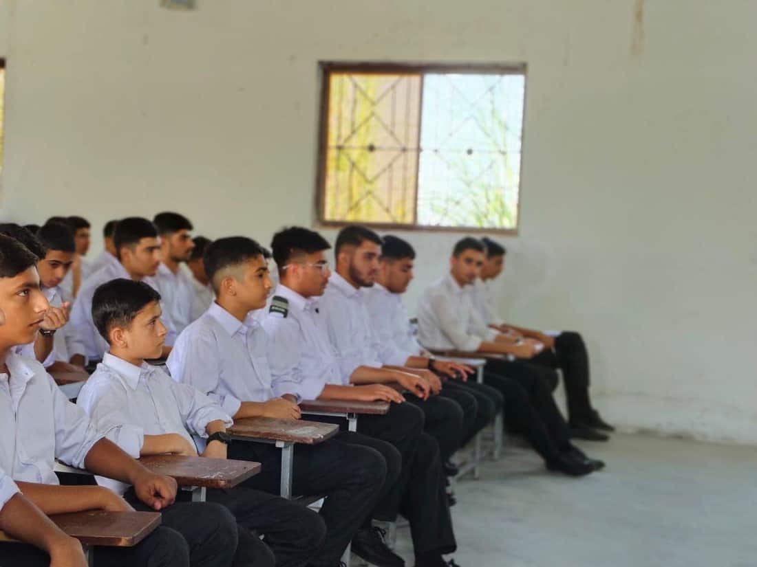 Academic activities and classroom learning at Ammar Shaheed Cadet College