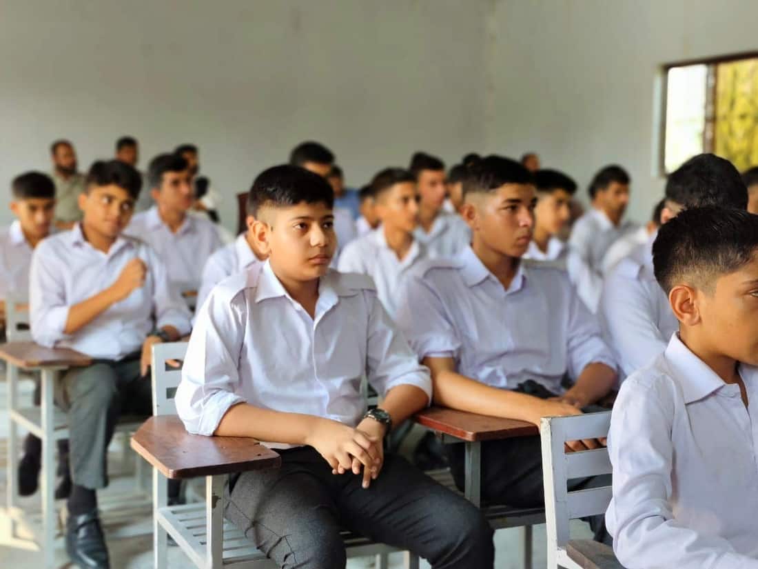 Academic activities and classroom learning at Ammar Shaheed Cadet College