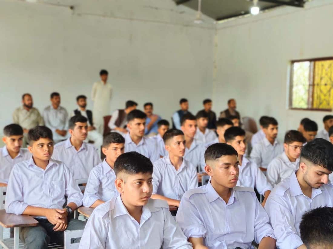 Academic activities and classroom learning at Ammar Shaheed Cadet College