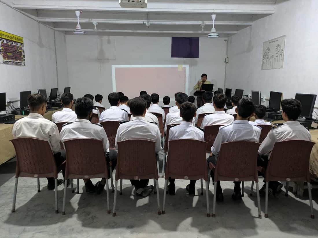 Academic activities and classroom learning at Ammar Shaheed Cadet College